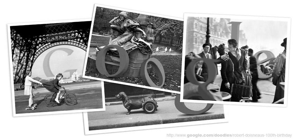 100 años del nacimiento de Robert Doisneau, autor de "El beso", la fotografía más vendida de la historia.