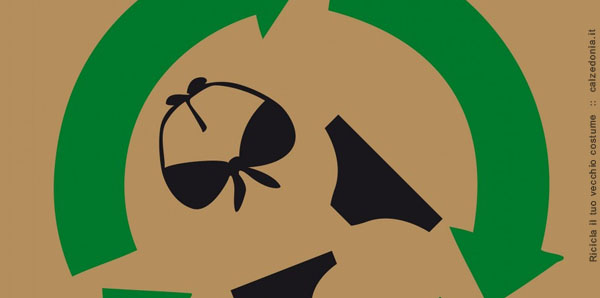 Calzedonia se suma a la eco-sostenibilidad. Te invita a que recicles tu antiguo traje de baño.