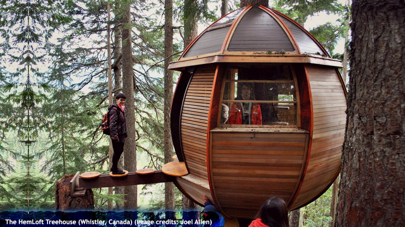 The HemLoft Treehouse (Whistler, Canada)
